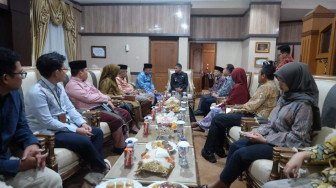 Wabup dan Sekda Muarojambi Sambut Kunjungan Kepala BPK RI Perwakilan Jambi